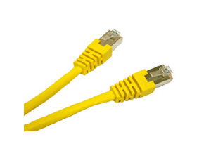 C2g 27243 3ft Cat5e Molded Shielded (stp) Network Patch Cable - Yellow