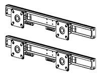 Bretford FPSM-W-DIS4-AL Double Level Multi Lcd Wm For 4 Monitors