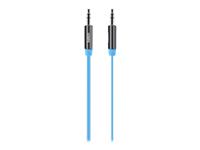 Belkin AV10127TT03-BLU Cable,3.5mm Audio,mm,flat,straight,nic