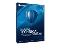 Corel CDTSX6ENDVD Draw Technical Ste X6 En Dvd Case