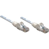 Intellinet 320672 3 Ft White Cat5e Snagless Patch Cable