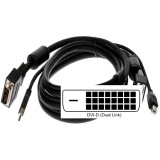 Connectpro SDU-10D 10ft Dvi-d Mm W Usb Ab Dual