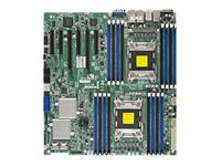 Supermicro MBD-X9DR7-LN4F-JBOD-O Intel C602 Chipset; Qpi Up To 8.0gts,