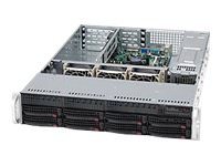 Supermicro CSE-829TQ-R920UB Rackmount Chassis - Rack-mountable - Exten