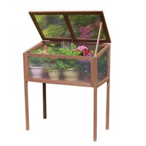 Gardman 7651 Raised Wooden Cold Frame