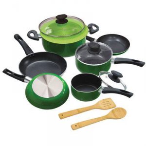 Epoca EEGN-1212 Elements Cookware Set Green