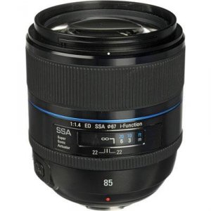 Samsung EX-T85NB/US 85mm F1.4 High-performance Lens For Portraits