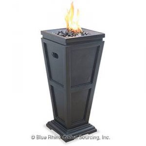 Blue GLT1332SP Uf Lp Gas Column Firepit Med