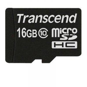 Transcend TS16GUSDC10M 16gb Micro Sdhc10(no Adapter)