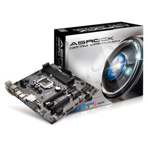 Asrock Q87M VPRO/ASM Q87m Vproasm Lga1150 Intel Q87 Ddr3 Sata3usb3.0 A