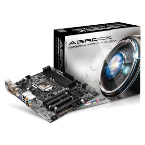 Asrock B85M PRO4/ASM B85m Pro4asm Lga1150 Intel B85 Ddr3 Quad Crossfir