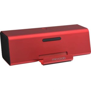 Microlab MD220RED Md220 Portable Stereo Speaker For Tablet, Smartphone