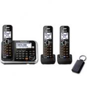 Panasonic KX-TG6873B Expandable Digital Cordls Ans Sys- 3 Hs