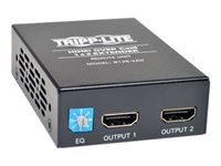 Tripp B126-2A0 2-port Hdmi Over Cat5 Cat6 Audio Video Extender Remote 