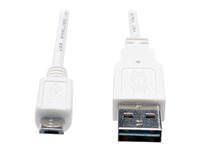 Tripp UR050-06N-WH 6in Usb 2.0 High Speed Cable Reversible A To 5pin M