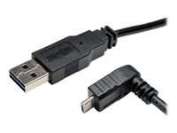 Tripp UR050-003-DNB 3ft Usb 2.0 Universal Reversible Cable A To Down 5