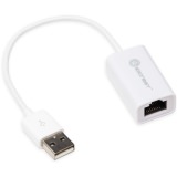 Syba SY-ADA24036 3.5in Sy-ada24036 Mini Usb To Rj45 Plug  Play 0100mbs