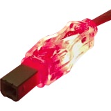 Qvs CC2209C-03RDL 3ft Usb A To Usb B Mm