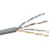 Belkin TAA504-1000GR-R Taa Cat5e Solid Bulk Cable,4pr;24awg;10