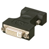 Black FA461 Dvi Adapters, Dvi-i Male Vga Hd15 Female