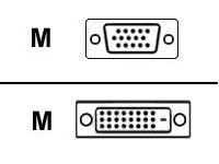 Epson V12H005C25 Dvi Analog Cable For 600p 810p 800p