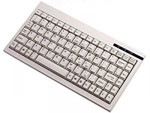 Adesso ACK-595PW Ack-595 - Mini Keyboard With Embedded Numeric Keypad 