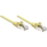 Intellinet 342377 10 Ft Yellow Cat6 Snagless Patch Cable