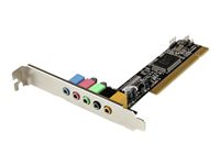 Startech PCISOUND5CH2 Srs Card Adapter 5.1 Ch Pci Scard .com