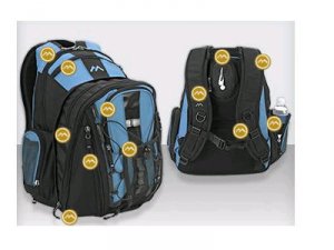 Brenthaven 2079 The Expandable Trek Backpack Provides Amazing Storage 