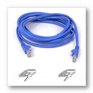 Belkin A3L791-08-BLU Patch Cable - Rj-45 (m) - Rj-45 (m) - 8 Ft - Utp 