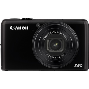 Canon 3635B001 Powershot S90 Black 10mp 3in 38x Opt 4x Dig Nb 6l Batte