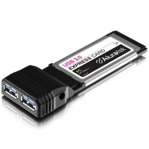 Aluratek AUEC100F Usb 3.0 Express Card Adapter - Dual Ports