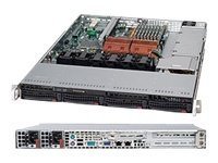 Supermicro CSE-815TQ-R700UB Black 1u Sc815 Uio Chassis W Redundant 700