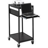 Bretford ECILS2M-BK Ec Multimedia Cart 42h X 24w