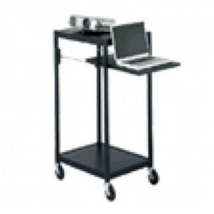 Bretford ECILS2-BK Ec Multimedia Cart 42h X 24w