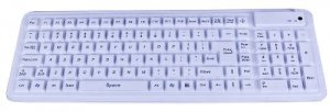 Seal SW106G2 Silver Storm Medical Grade Keyboard - Dishwasher Safe  An