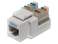 Startech KEYSTONE110W Cat5e Rj45 Keystone Jack White 110 Type Retail