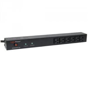 Cyberpower RKBS20S6F12R 1u 120v 1800j 16 Out 6f10r Rackbar Surpro 20a 