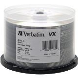 Verbatim 97281 Dvd-r, , 4.7gb, 16x, Vx Shiny Silver, 50pk Spindle, Taa