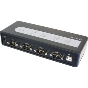 Siig ID-SC0711-S1 4 Port Industrial Usb Rs 232 Serial Adapter 4hs Rs23