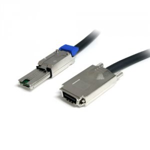 Startech ISAS88702 Cable  2m External Scsi Sas Cable Sff-8470 To Sff-8