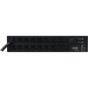 Cyberpower PDU30MHVT16FNET Monitored Pdu 30a 2u 208v 16f C13 C19 12ft 