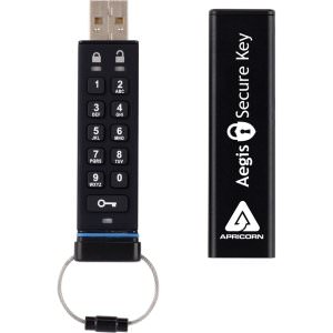 Apricorn ASK-256-16GB 16gb Aegis Flash Drive Usb 20 Mem Key Aes 256bit