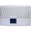 Adesso AKB-410UW Slimtouch Usb Mini Keyboard With Touchpad White