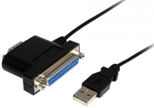 Startech ICUSB2321284 Cable  3feet 1s1p Usb To Serial Parallel Port Ad