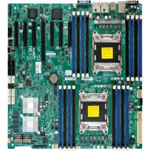 Supermicro X9DRH-7F-O Eatx Motherboard Dp C602 16 Dimms Lsi 2208 I350 