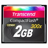 Transcend TS2GCF300 2gb Cf Card Hi-speed 300x