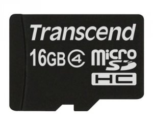 Transcend TS16GUSDC4 16gb Micro Sdhc4 (no Box  Adapter)