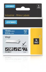 Dymo 1805417 Rhino 34in Blue Vinyl-19mm