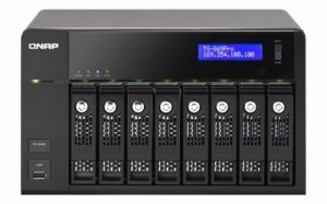 Qnap TS-869-PRO-US 8 Bay Nas Intel Atom 213ghz Dual Core Processor Sat